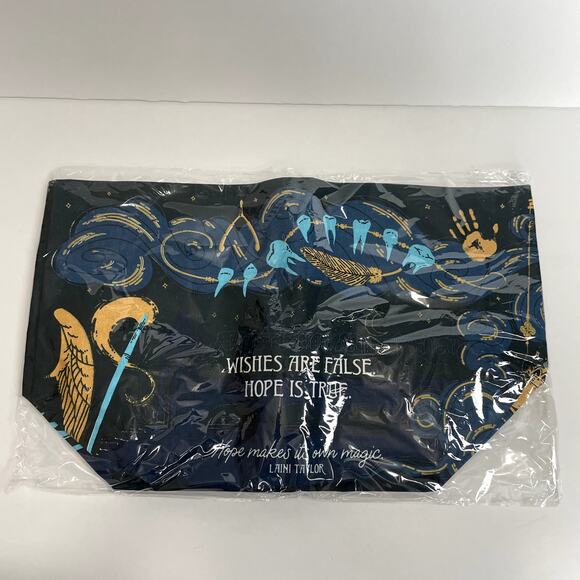 Illumicrate Book Organiser Bag Hope Is Magic Lani Taylor Daughter of Smoke Bone - Picture 2 of 2